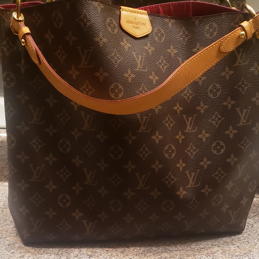 EUC Louis Vuitton Graceful MM bag (Peony)
